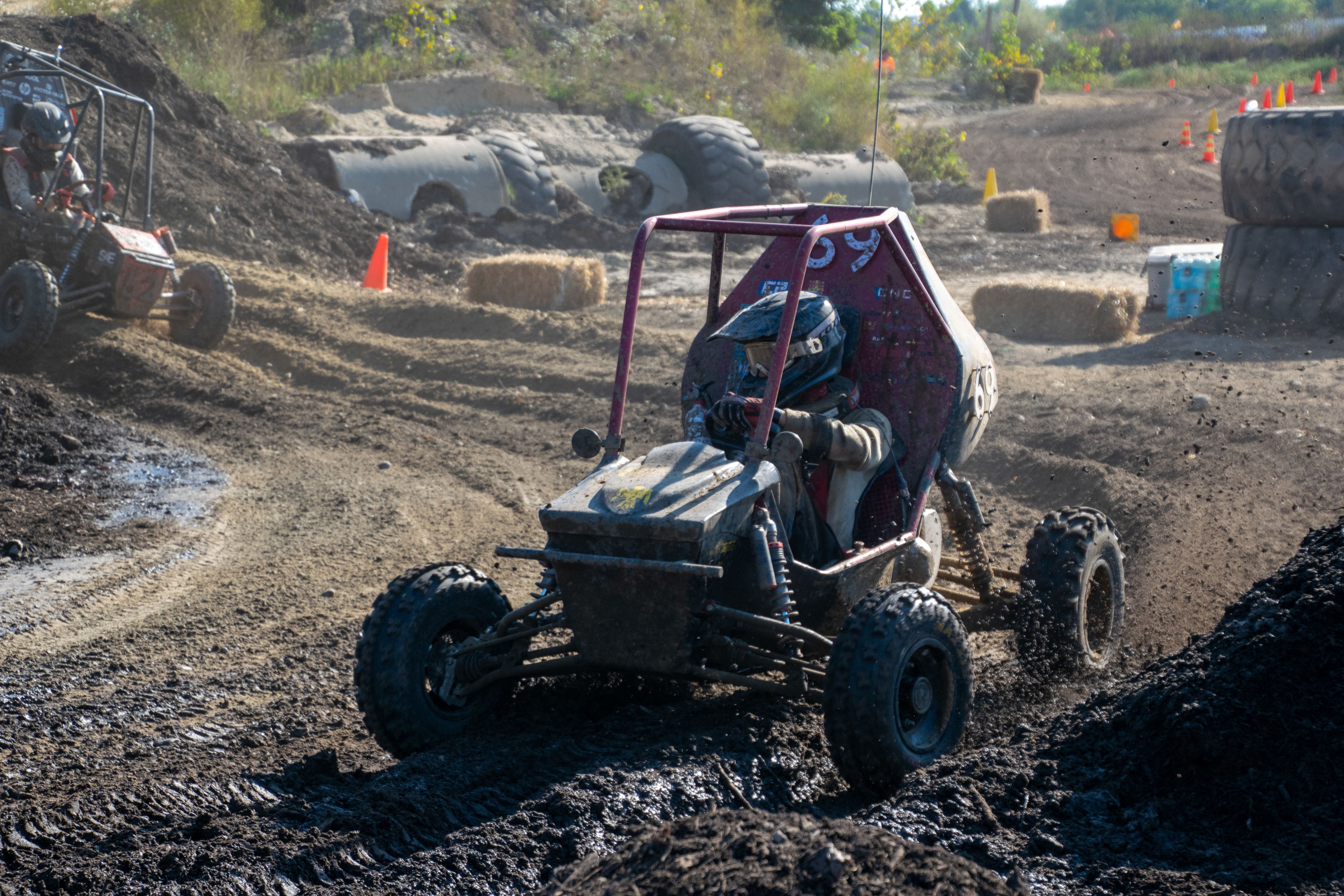 Baja Car at Baja SAE Michigan