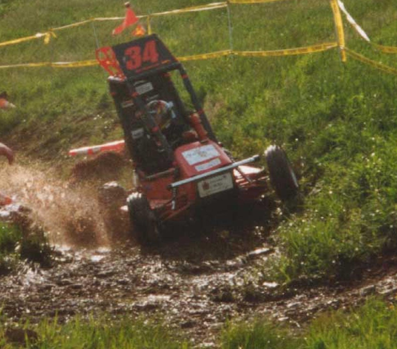 Baja Car at Baja SAE Florida