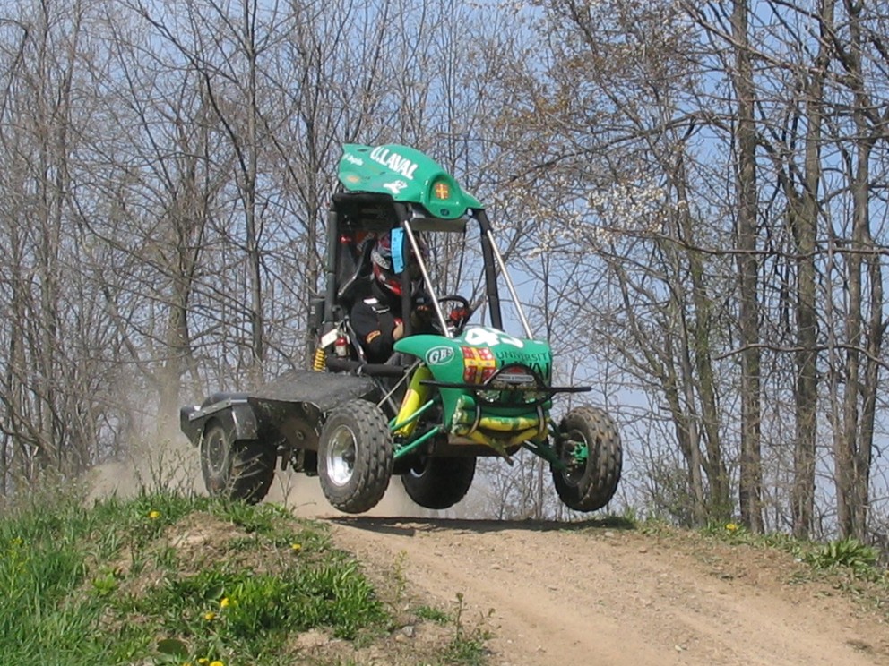 Baja Car at Baja SAE Milwaukee