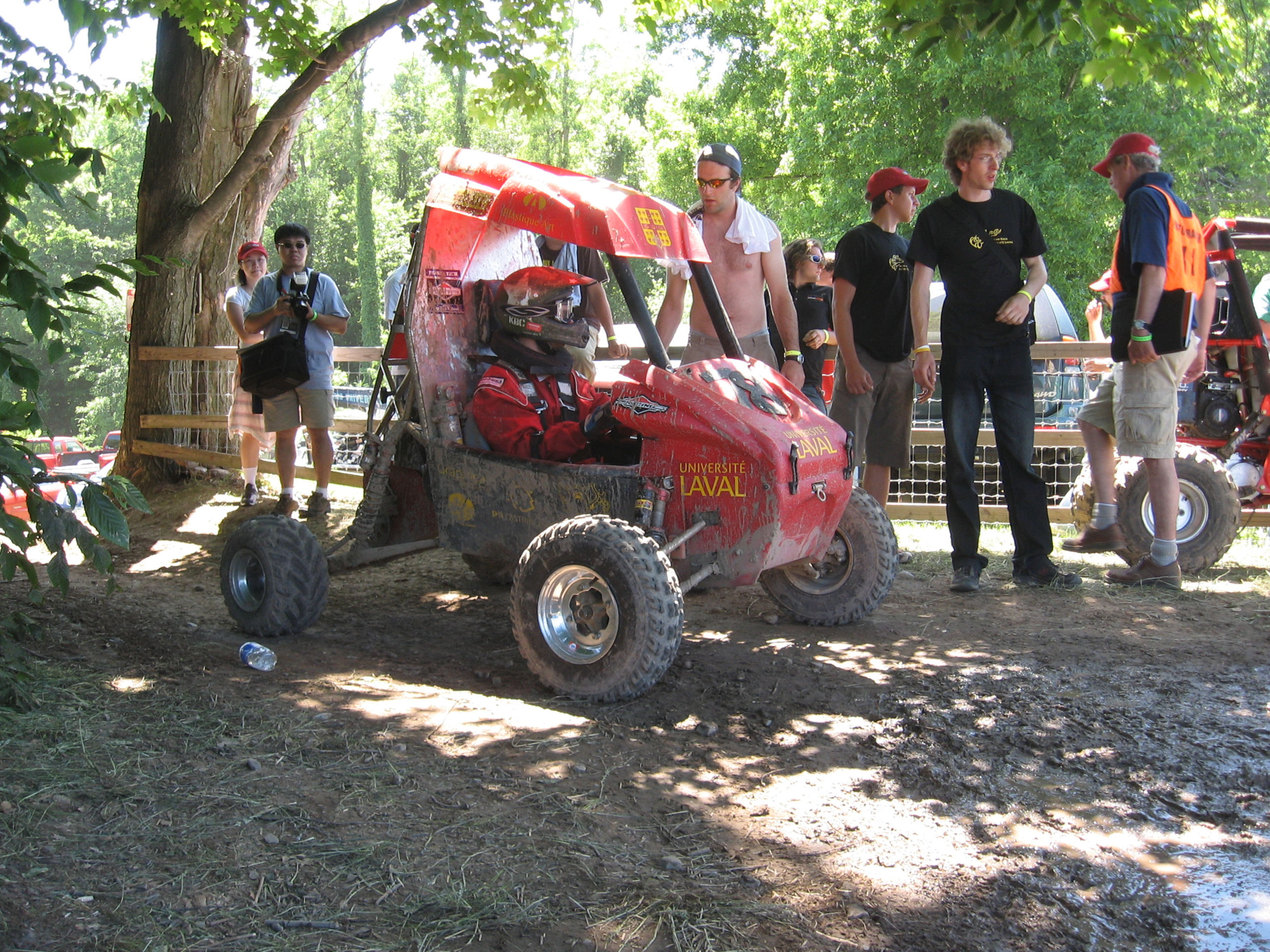 Baja Car at Baja SAE Rochester