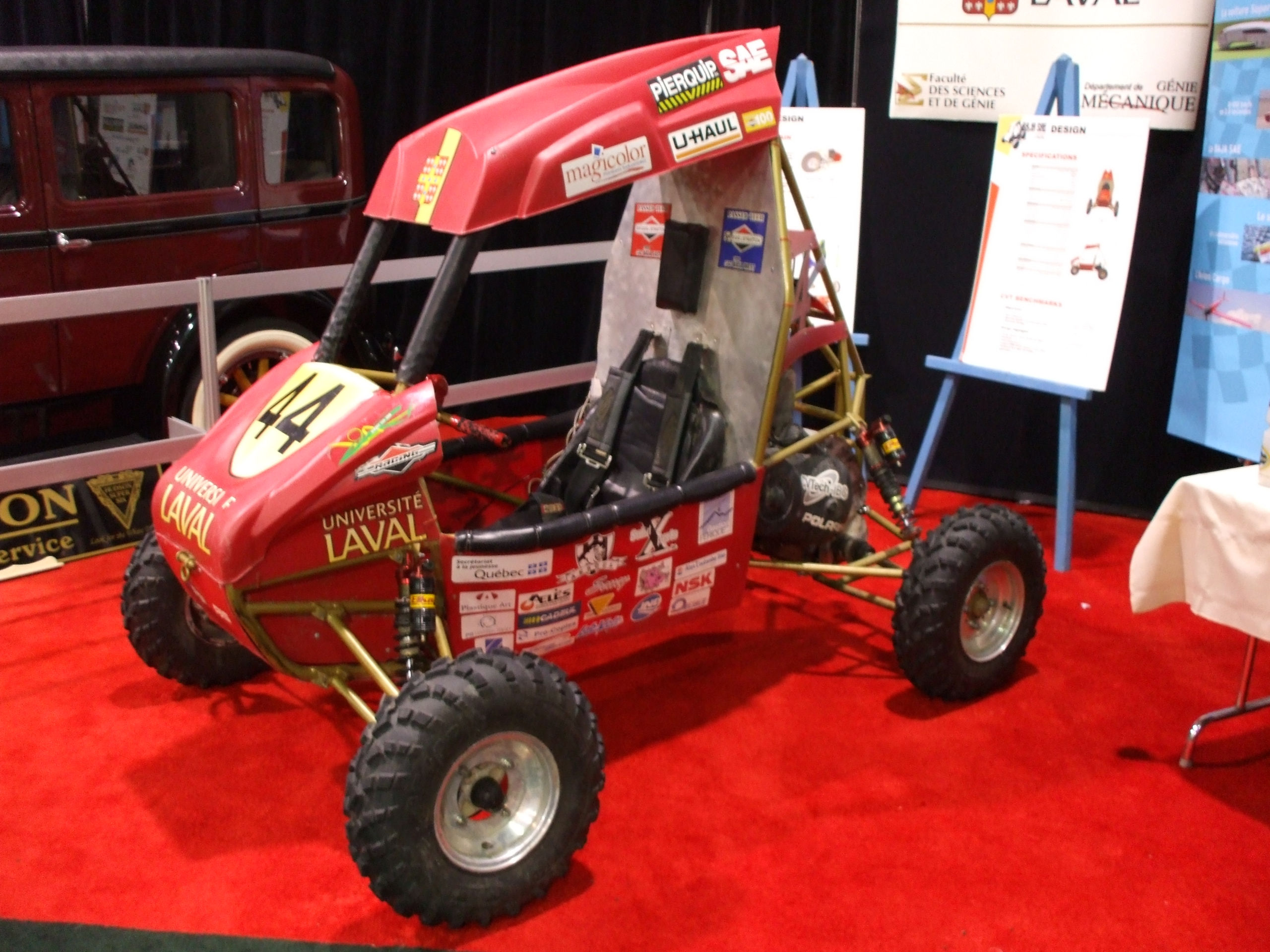 Baja Car at Baja SAE Oregon