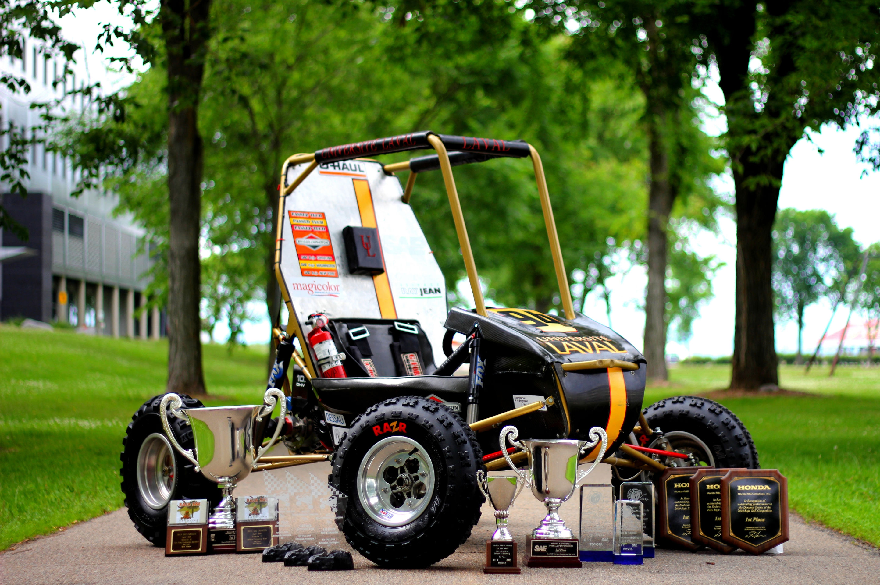 Baja Car at Baja SAE Birmingham