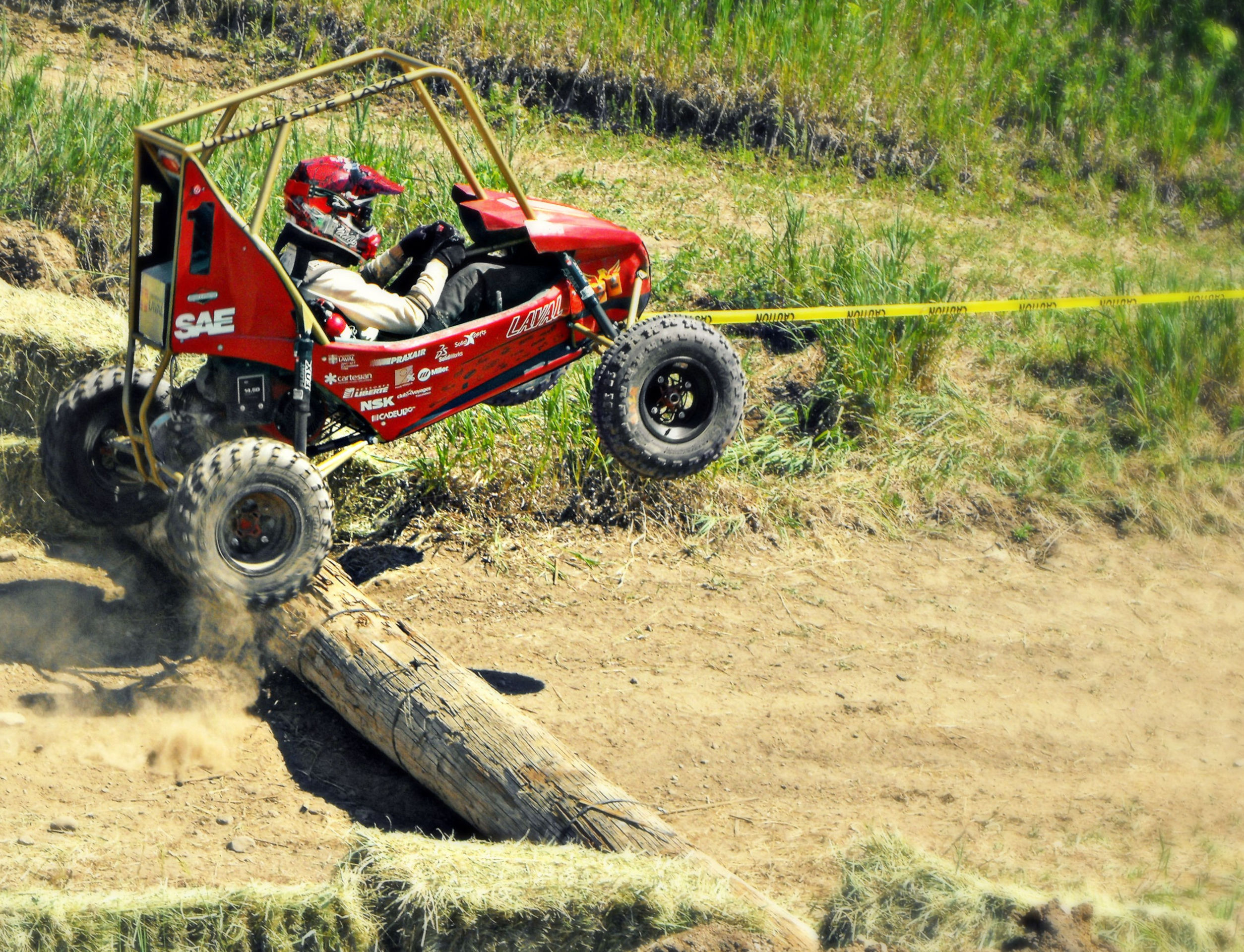 Baja Car at Baja SAE Rochester