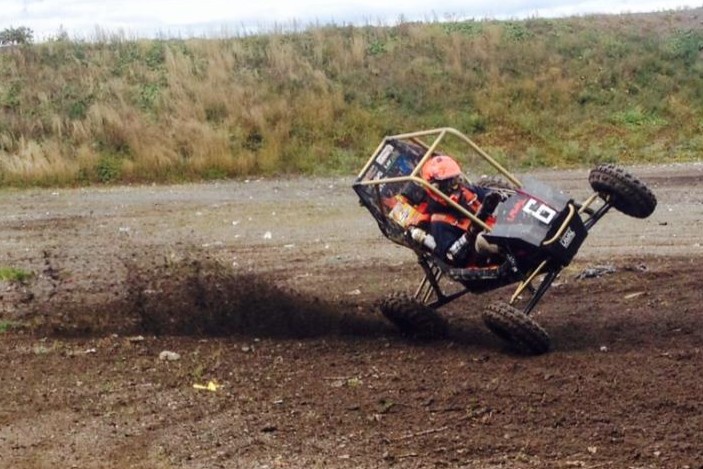 Baja Car at Baja SAE Maryland
